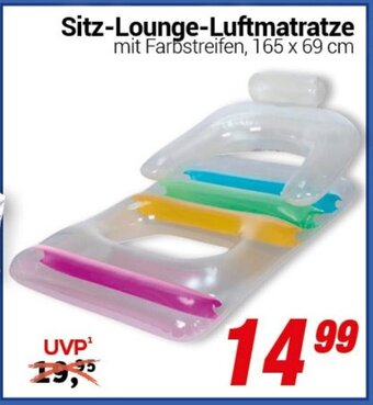 CENTERSHOP Sitz-Lounge-Luftmatratze Angebot