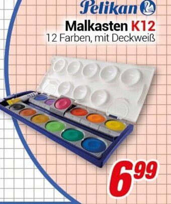 CENTERSHOP Pelikan Malkasten K12 Angebot