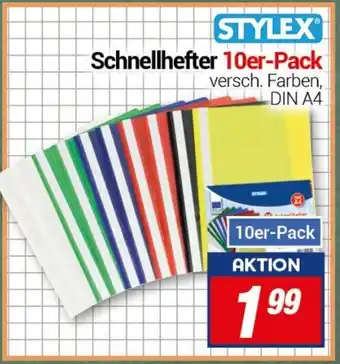 CENTERSHOP STYLEX® Schnellhefter 10er-Pack Angebot