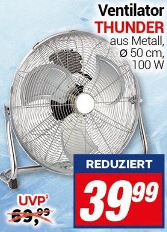 CENTERSHOP Ventilator THUNDER Angebot