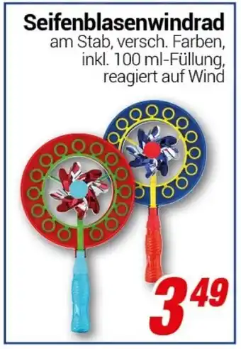 CENTERSHOP Seifenblasenwindrad Angebot