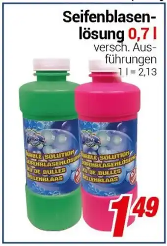 CENTERSHOP Seifenblasenlösung 0,7 L Angebot