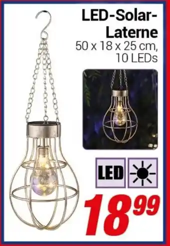 CENTERSHOP LED-Solar-Laterne Angebot