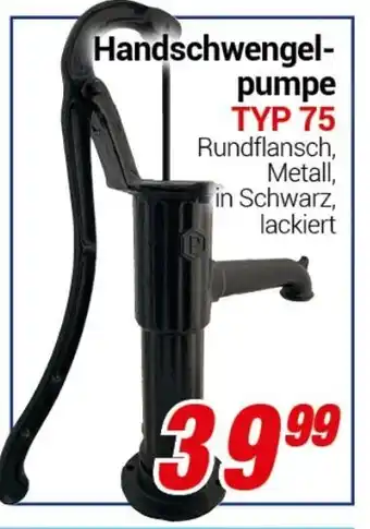 CENTERSHOP Handschwengelpumpe TYP 75 Angebot