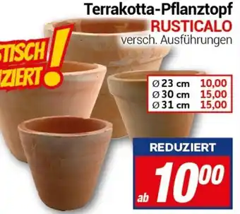 CENTERSHOP Terrakotta-Pflanztopf RUSTICALO Angebot