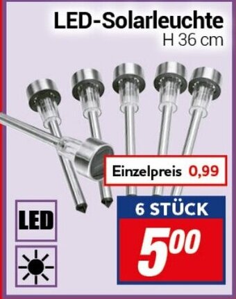 CENTERSHOP LED-Solarleuchte Angebot