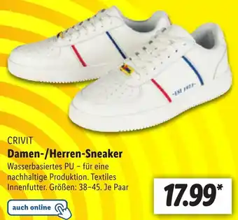 Lidl CRIVIT Damen-/Herren-Sneaker Angebot