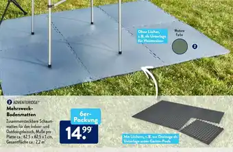 Aldi Süd Adventuridge Mehrzweck-Bodenmatten Angebot