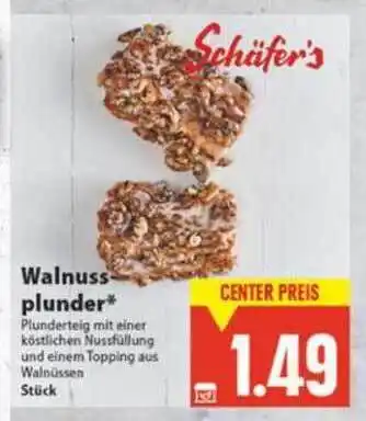 E-Center Schäfer's Walnuss Plunder Angebot