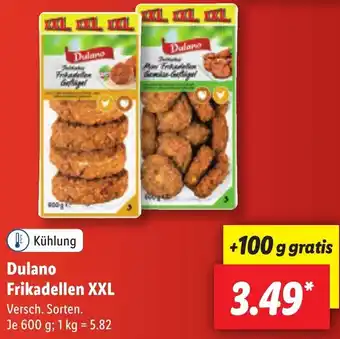 Lidl Dulano Frikadellen XXL 600 g Angebot