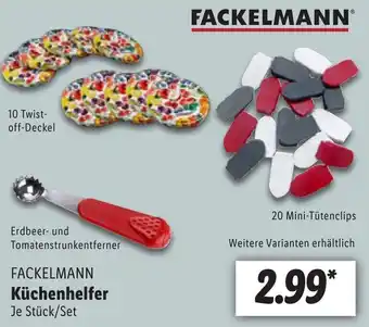 Lidl FACKELMANN Küchenhelfer Angebot