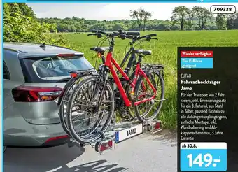 Aldi Süd Eufab Fahrradheckträger Jamo Angebot