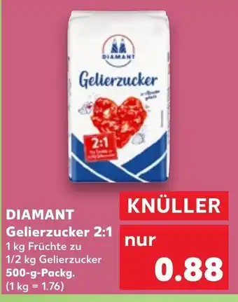 Kaufland DIAMANT Gelierzucker 2:1 je 500 g Angebot