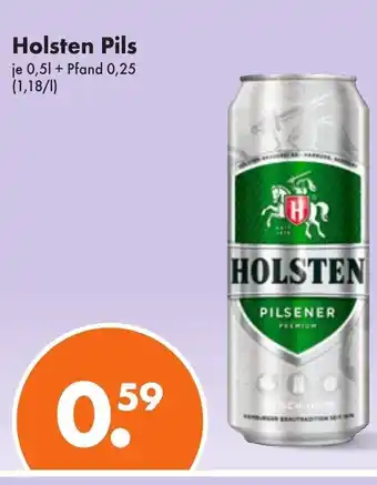 Trink und Spare Holsten Pils 0,5 l Angebot