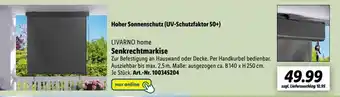 Lidl LIVARNO home Senkrechtmarkise Angebot