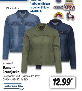 Lidl esmara® Damen-Jeansjacke 48-56 Angebot