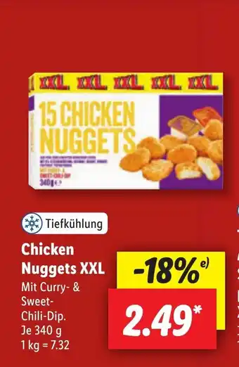 Lidl Chicken Nuggets XXL 340 g Angebot