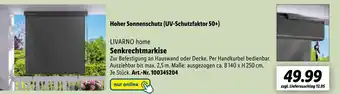 Lidl LIVARNO home Senkrechtmarkise Angebot