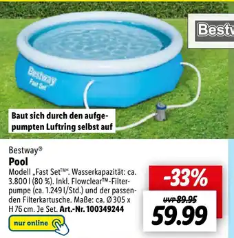 Lidl Bestway® Pool Angebot