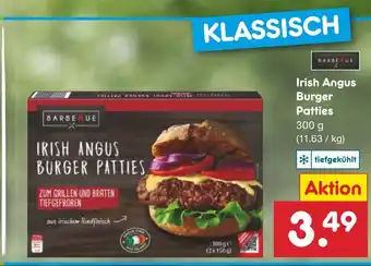 Netto Marken-Discount IRISH ANGUS BURGER PATTIES 300 g Angebot