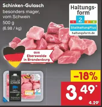 Netto Marken-Discount Schinken-Gulasch 500 g Angebot