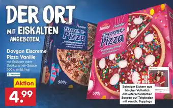 Netto Marken-Discount Dovgan Eiscreme Pizza Vanille 500 g Angebot