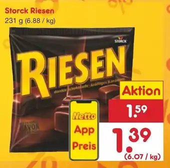 Netto Marken-Discount Storck Riesen 231 g Angebot