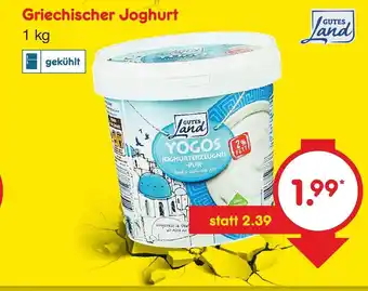 Netto Marken-Discount Griechischer Joghurt 1 kg Angebot