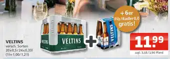 Getränke Oase VELTINS 20*500/24*330ml Angebot