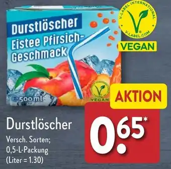 Aldi Nord Durstlöscher 0,5 L Packung Angebot