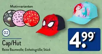 Aldi Nord Cap/Hut Angebot