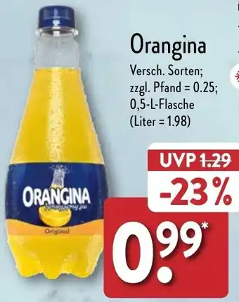 Aldi Nord Orangina 0,5 L Flasche Angebot