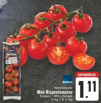 EDEKA Vogl EDEKA Mini-Rispentomaten 400 g Schale Angebot