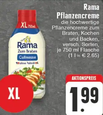 EDEKA Vogl Rama Pflanzencreme 750 ml Flasche Angebot