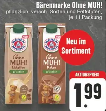 EDEKA Vogl Bärenmarke Ohne MUH! 1 L Packung Angebot