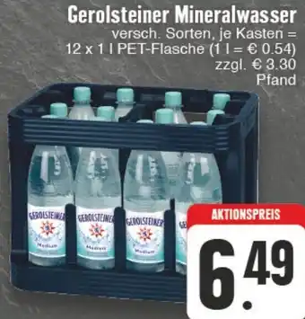 EDEKA Vogl Gerolsteiner Mineralwasser 12x1 L Angebot