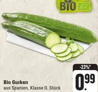 Gebauer's Bio Gurken Angebot