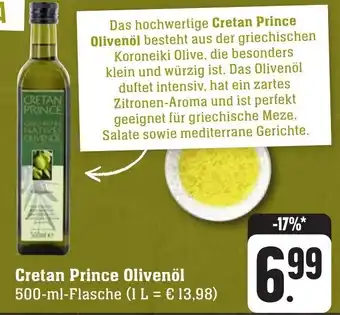 Gebauer's Cretan Prince Olivenöl 500-ml-Flasche Angebot