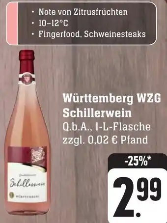 Gebauer's Württemberg WZG Schillerwein 1-L-Flasche Angebot