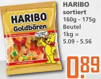 Klaas und Kock HARIBO sortiert 160g - 175g Beutel Angebot