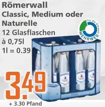 Klaas und Kock Römerwall Classic, Medium oder Naturelle 12x0,75 L Angebot