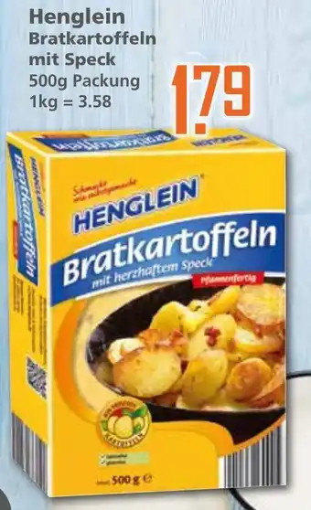 Klaas und Kock Henglein Bratkartoffeln mit Speck 500g Packung Angebot