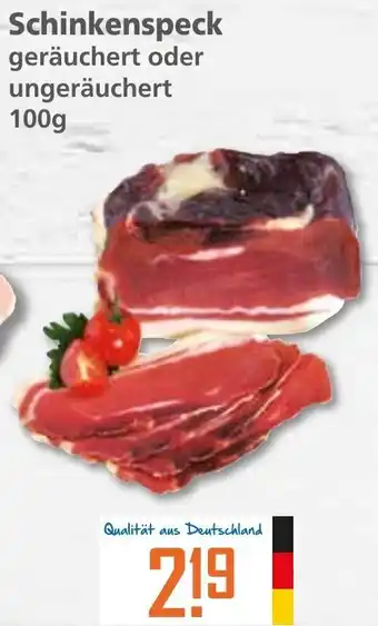 Klaas und Kock Schinkenspeck 100g Angebot