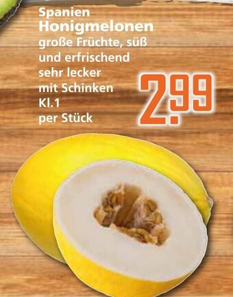 Klaas und Kock Spanien Honigmelonen Angebot