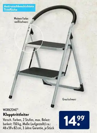 Aldi Süd Workzone Klapptrittleiter Angebot