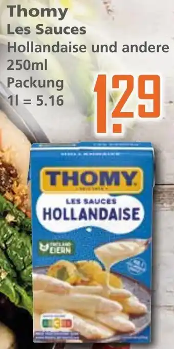 Klaas und Kock Thomy Les Sauces Hollandaise und andere Sorten 250 ml Packung Angebot