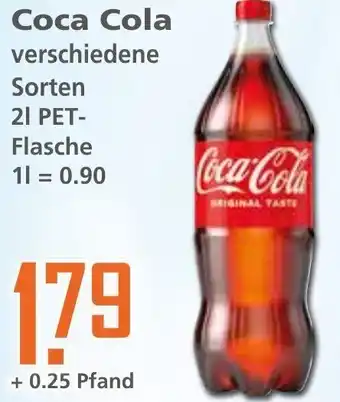 Klaas und Kock Coca Cola 2 L PET Flasche Angebot