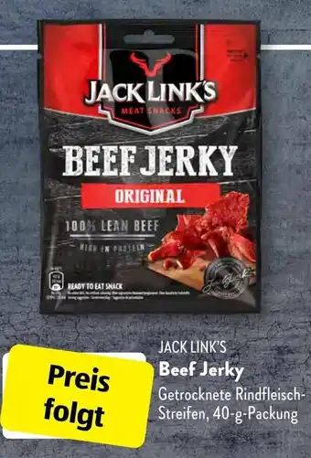 Aldi Süd Jack Link's Beef Jerky 40g Angebot