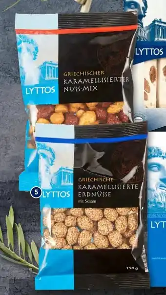 Aldi Süd Lyttos Griechische karamellisierte Nüsse 150g Angebot