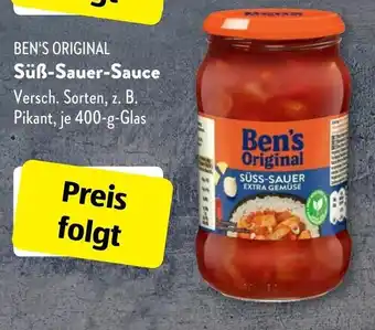 Aldi Süd Ben's Original Süß Sauer Sauce 400g Angebot